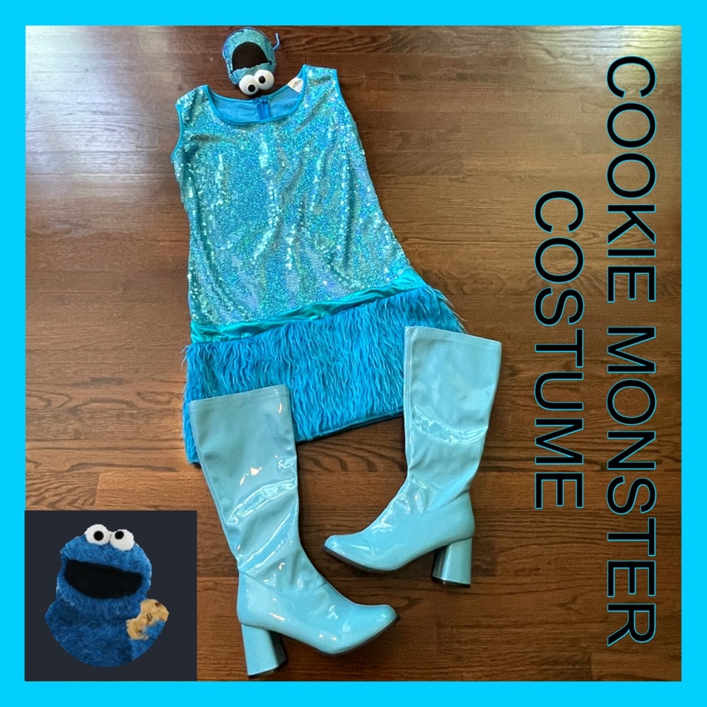 Fuzzy Fast Food Monster Women’s Halloween Costume